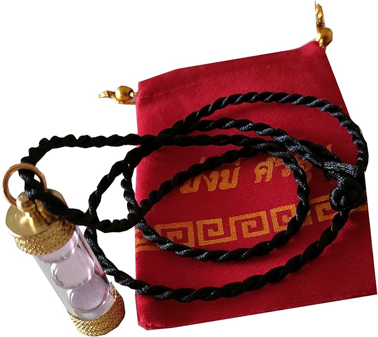 Thai Buddha Pendant Naga Eye Stone Pendant Color Pink Gem Men Women Energy Crystals for Healing and Protection Handmade Necklaces for Men-VivaGrace Women