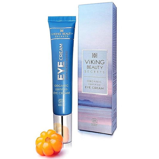 Eye Cream - Hyaluronic Acid and Nordic Berry Infused Eye Cream - Under Eye Cream for Reducing Dark Circles and Fine Lines - Hydrating Eye Cream for Daily Use-VivaGrace Women