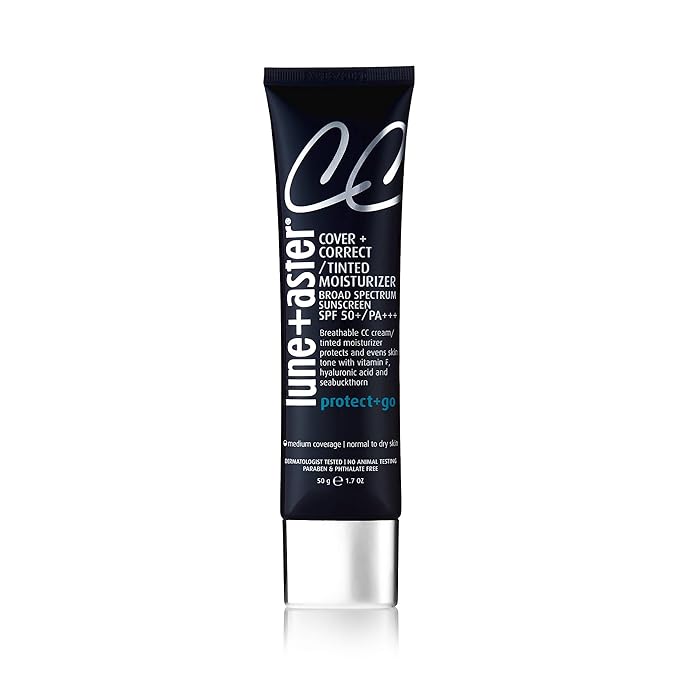 Lune+Aster CC Cream Broad Spectrum SPF 50+/PA+++- Fair- Medium coverage CC Cream with SPF 50 creates a dewy glow-VivaGrace Women