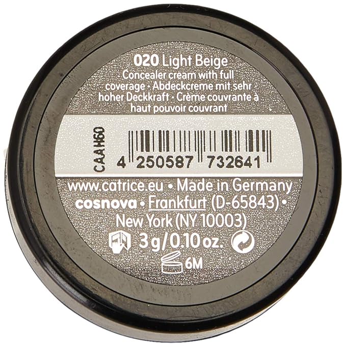 Catrice Concealer Camouflage Cream Light Beige 020-VivaGrace Women