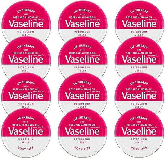 Vaseline Lip Balm 20g/0.705oz (12x20g/0.705, Rosy Lips)-VivaGrace Women