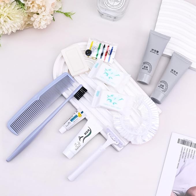 Hygiene Kit, Hygiene Kit Bulk, The Travel Hygiene Kit Is Fully Equipped, Individually Packed, Easy To Carry, Convenience Kits Suitable For Hotel, Home, Camping, Travel (PACK-25)-VivaGrace Women