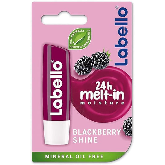 Labello BlackBerry Shine Lip Balm 4,8 g-VivaGrace Women