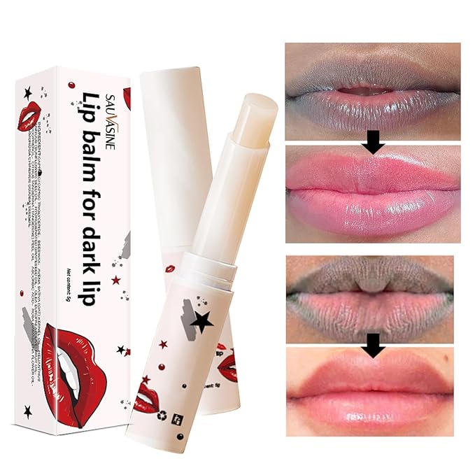 Moisture Lip Balm Lip Cream Hydrate Smooth Shea Butter Extract for Removing Dark Lip Promoting Skin Regeneration Making Lip Soft Tender & Autumn Winter Season Women Man Girl Boy Daily Lip Care-VivaGrace Women