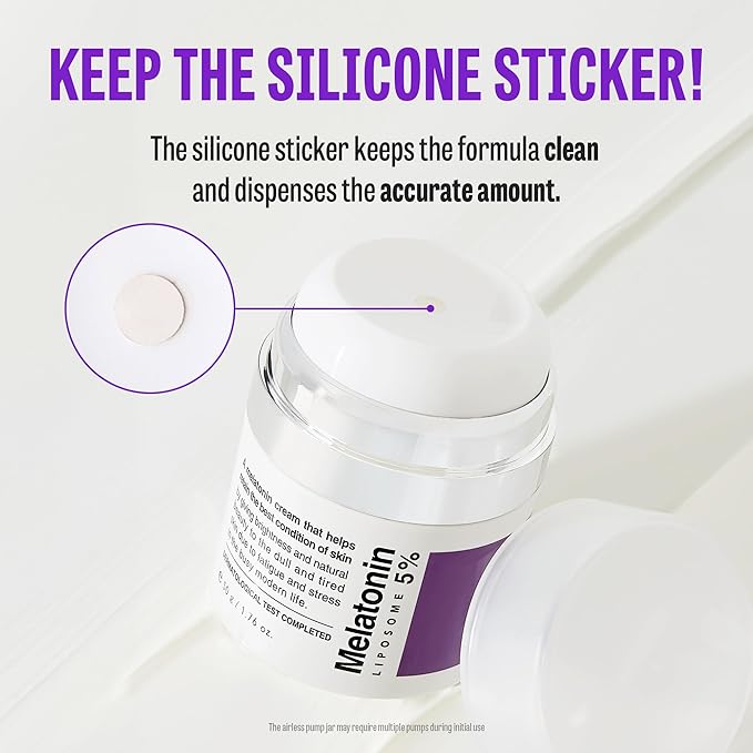 Time Return Melatonin Cream | Face Hydrating Cream & Face Moisturizer for Dry Skin | Relaxing Face Cream for Women & Men | Melatonin Face Cream for Resilient Skin, 1.76 oz-VivaGrace Women