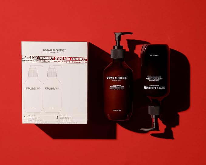 Grown Alchemist Giving Body, Body Cleansing Limited Edition Gift Set, (Body Wash + Lotion)-VivaGrace Women