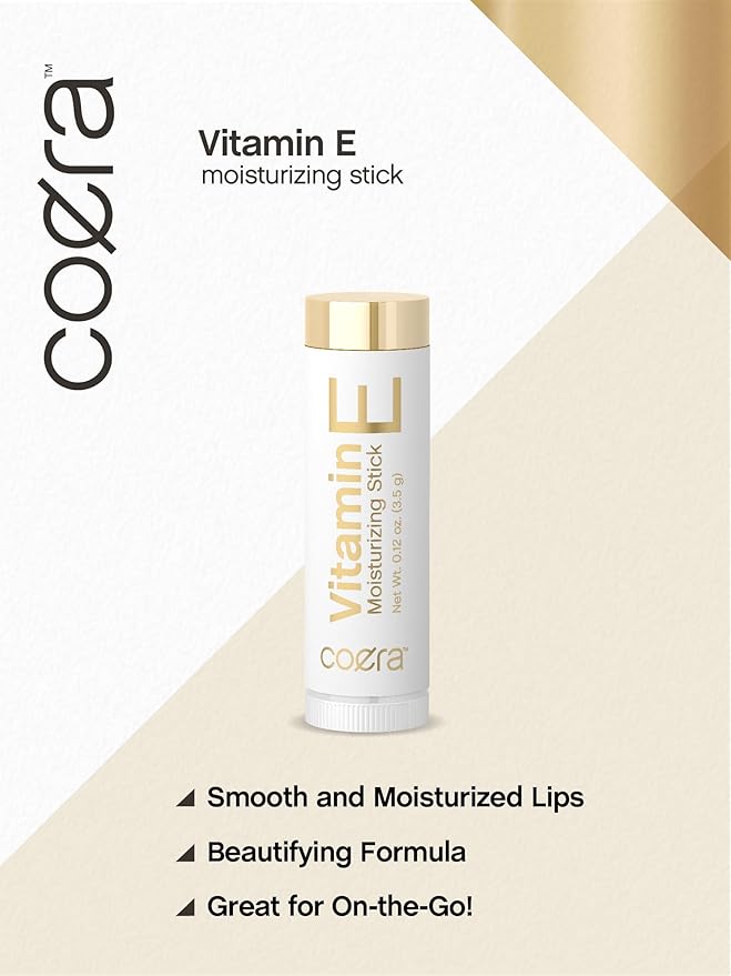 Vitamin E Moisturizing Stick for Lips | .12 oz (2 Pack) | Hydrating & Nourishing | Free of Parabens, SLS & Fragrances-VivaGrace Women