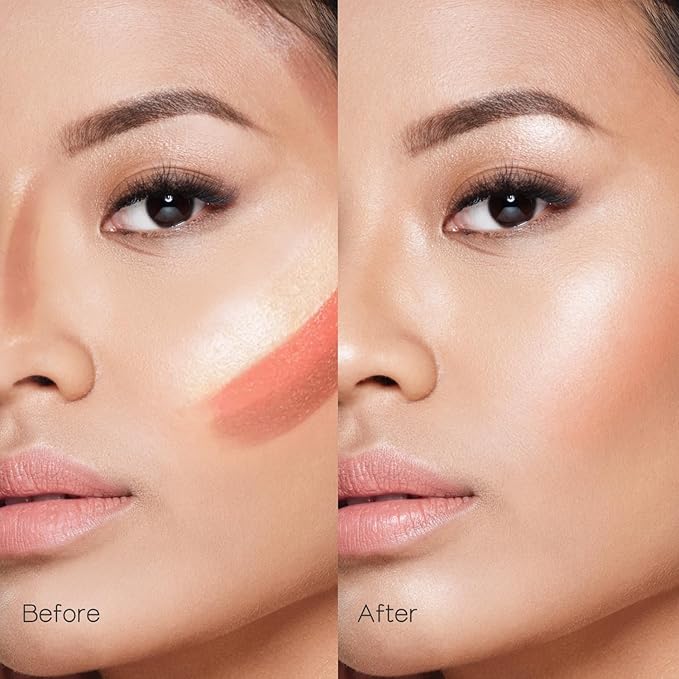 Trio Contour Sticks Set, Highlighter Stick & Bronzer Stick & Blush Stick for Cheek+Lip,Highlight and Contour to Create a Natural Dewy Makeup Look for Light| Set of 45g/1.6fl.oz-VivaGrace Women