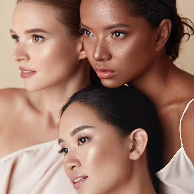 Lune+Aster Moonrise Contour & Glow Duo - Golden contour and a silk-textured champagne highlighter duo - gluten free, vegan, dermatologist tested, allergy tested, paraben free-VivaGrace Women