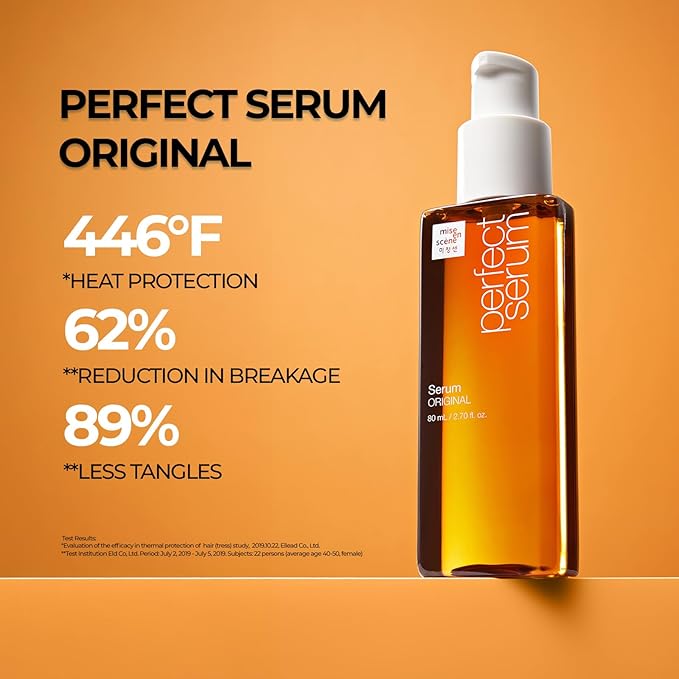 Mise En Scene PerfectSerum Original - HairOil for Frizzy & Dry, Hydration and Nutrition Hairy Essence for Damage Care, Korean HairCare Product, Hair Serum 2.71 Fl. Oz.-VivaGrace Women