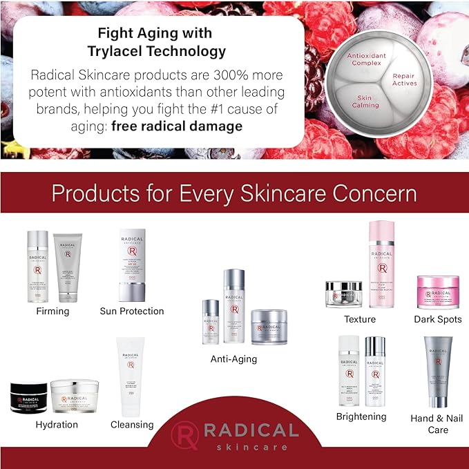 Radical Skincare Eye Revive Creme - 4 in1 Anti-Aging Solution Combats Wrinkles, Dark Circles, Puffiness, & Fine Lines - For All Skin Types Including Sensitive Skin - Paraben & Cruelty Free (0.5 Fl Oz)-VivaGrace Women
