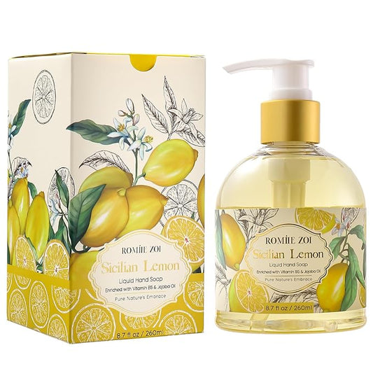 Liquid Hand Soap with Gift Box - Lemon - 260ml/ 8.7 fl.oz