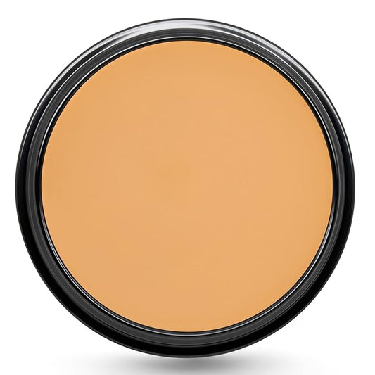 Graftobian HD Glamour Crème Foundation 1/2oz, Weightless Full Coverage Makeup, 65 Inclusive Shades, For All Skin Types, Natural or Full-Glam Looks, For Professionals and Beginners (White Rose)-VivaGrace Women