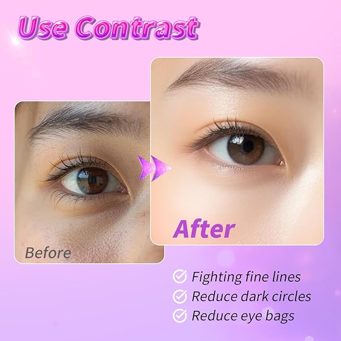 Eye Masks (24 Pairs) - Gift for Her - Under Eye Patches for Dark Circles, Puffiness, Wrinkles, Soothing & Hydrating, Skincare Eye Gel Pads, Beauty Essential for Women, Bridesmaid Gifts-VivaGrace Women