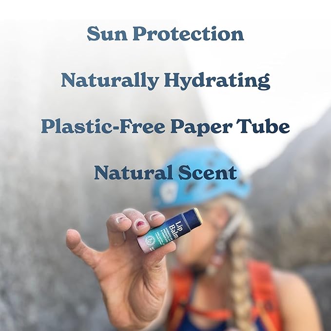 Vegan Lip & Eye Balm, Plant-Based Formula with Shea Butter, Jojoba Oil & Algae Extract for Skin Hydration & Protection, Sea Salt + Kelp Scent, 6-Pack-VivaGrace Women