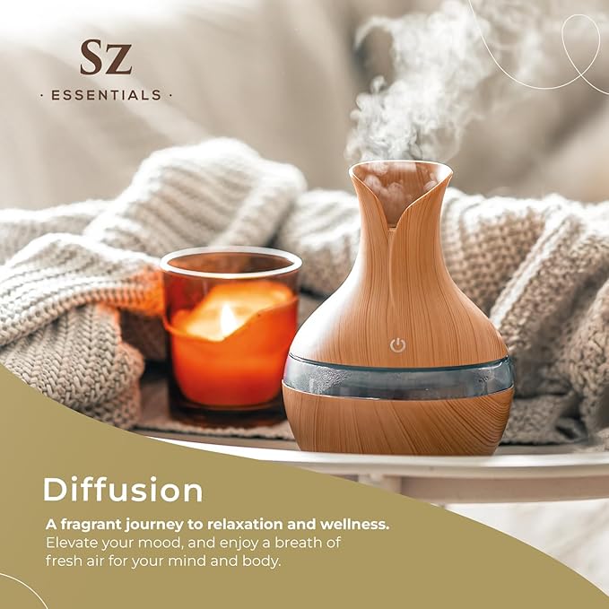 Cedarwood Essential Oil (Cedrus Atlantica) – Therapeutic Grade, 100% Pure & Natural with Soothing Woodsy Aroma for Relaxation, Aromatherapy, Skin Care & Diffuser - 0.17 fl oz. (5ml)-VivaGrace Women