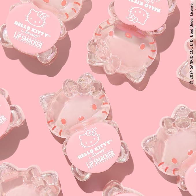 Lip Smacker Hello Kitty Peach-Flavored Gummy Lip Balm | Sanrio Collection | Gifts-VivaGrace Women