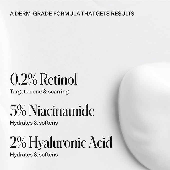 Geologie Skin Repair Moisturizer Face Cream | Clear System Retinol Resurfacing Formula | For Blemish Prone Skin with Niacinamide & Hyaluronic Acid | 60 ML-VivaGrace Women