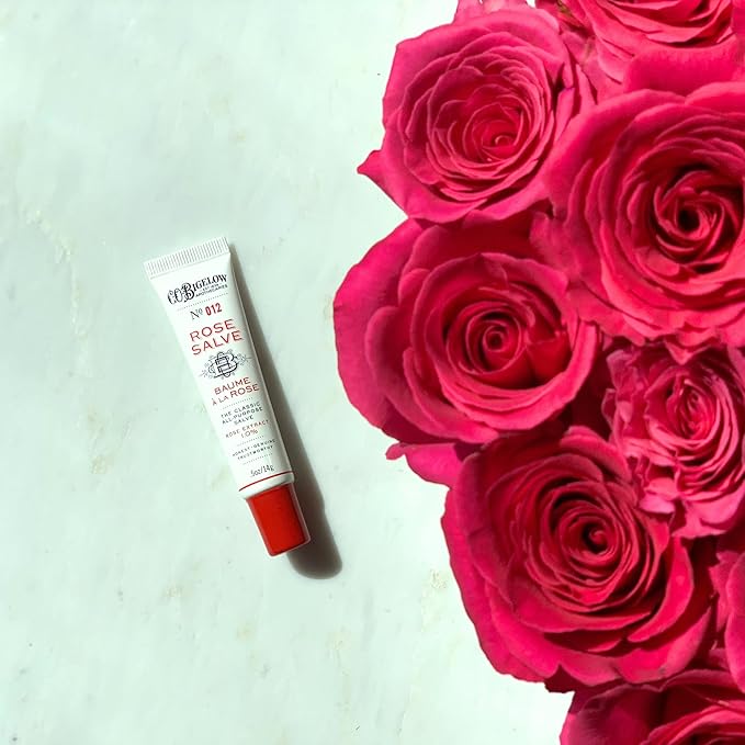 C.O. Bigelow Lip Balm Tube Trio, Variety Pack includes Rose Salve, My Favorite Lip Balm, Mentha Lip Shine, Moisturizing Lip Balms, 3 Pack, 0.5 oz Each-VivaGrace Women