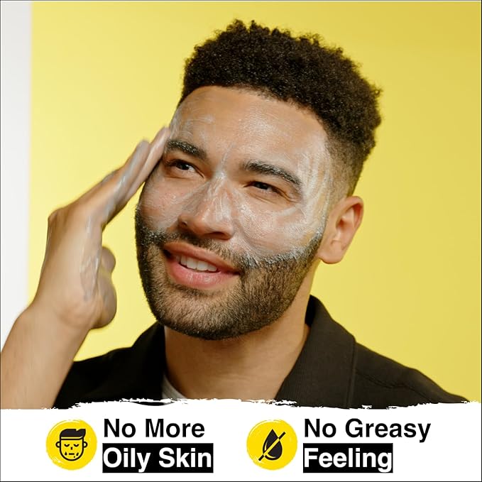Lumin - Dynamic Duo - Skin Care kit for Men - Includes: Charcoal Face Wash Daily Detox & Daily Face Moisturizer,Suitable for all skin types, Daily Use, Two Month Supply-VivaGrace Women