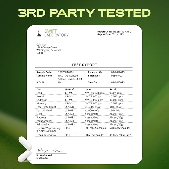 NMNH Supplement Alternative - Liposomal NAD w/Resveratrol - 60-Day Supply - High Purity NAD Supplement for Energy & Healthy Aging - 60 Capsules (2)-VivaGrace Women