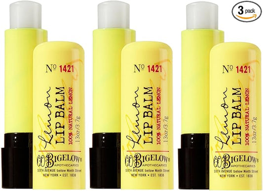 Bath and Body Works C.O. Bigelow Lip Care Lemon Lip Balm 0.13oz [3-Pack]-VivaGrace Women