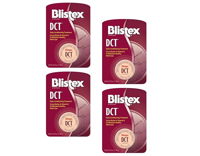 Blistex DCT Daily Conditioning Treatment, 0.25 oz (Bundle of 4)-VivaGrace Women