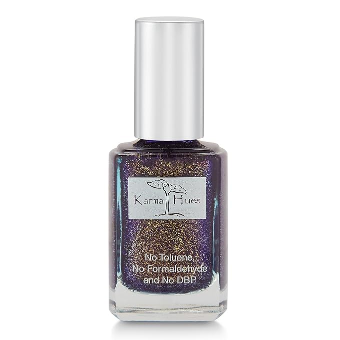 Karma Naturals Nail Polish – Non-Toxic, Vegan & Cruelty-Free (NYC Nights, 0.43 fl oz)