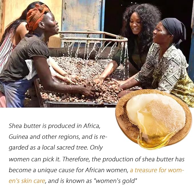 Moisture Lip Balm Lip Cream Hydrate Smooth Shea Butter Extract for Removing Dark Lip Promoting Skin Regeneration Making Lip Soft Tender & Autumn Winter Season Women Man Girl Boy Daily Lip Care-VivaGrace Women