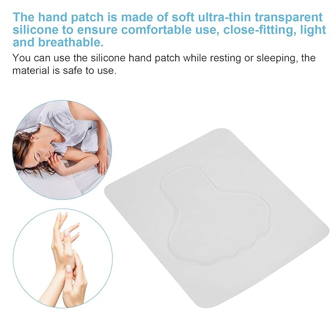Hand Wrinkle Patches, Anti Aging Patches, Reusable Silicone Anti Wrinkle Hand Pads, Reusable Hand Plasters Skin Care Tool, Wrinkle Remover Strips Pure Silicone Gel Patch-VivaGrace Women