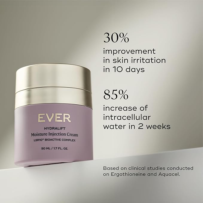 EVER Hydralift Moisturizer (Normal Skin) - Increases skin's ability to retain moisture by 70% - Clinically proven to reduce the top 10 signs of aging - Made in the USA - 1.7oz/50ml-VivaGrace Women
