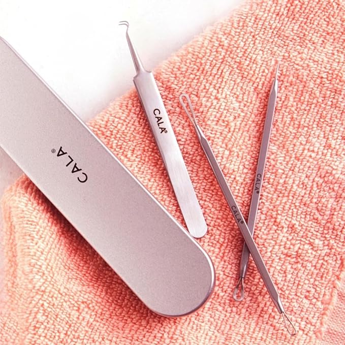 Cala Skin glow tool kit with metal case 3 count, 3 Count-VivaGrace Women