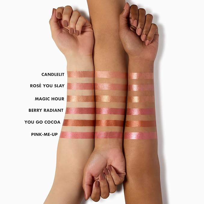 e.l.f. Halo Glow Blush Beauty Wand, Liquid Blush Wand For Radiant, Flushed Cheeks, Infused With Squalane, Vegan & Cruelty-free, Pink-Me-Up-VivaGrace Women