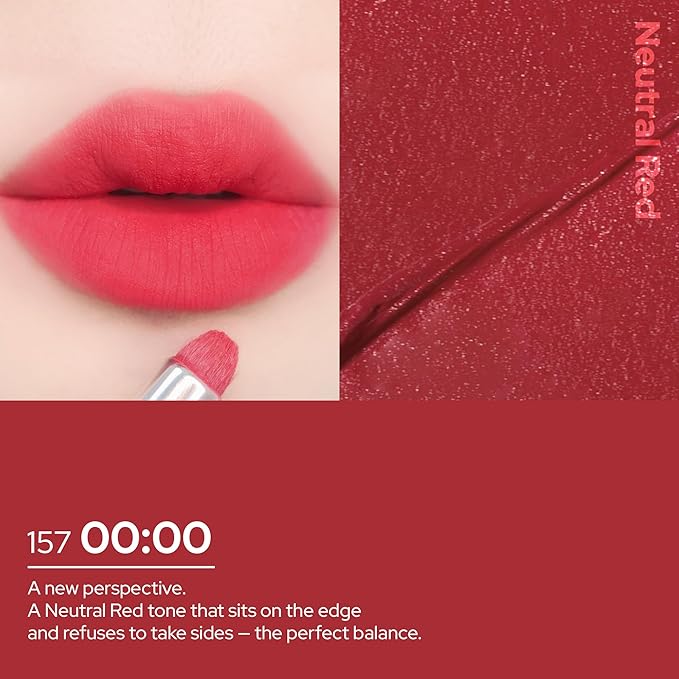 Unseen Blur Lip Tint Long-Lasting Stain, Blendable 3.2g (00:00, 3.2)-VivaGrace Women