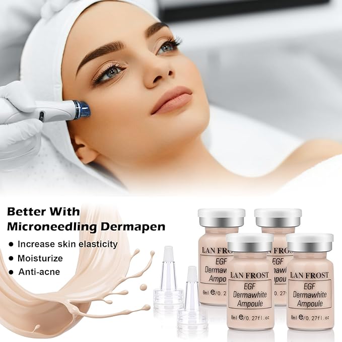 BB Pigment Serum Starter Kit Hyaluronic Acid Essence Foundation BB Facial Glow Skin Care Kit 0.27oz 12 Vials, Combined With Niacinamide and Peptides To Brighten Skin Tone Anti-Aging Foundation #1-VivaGrace Women