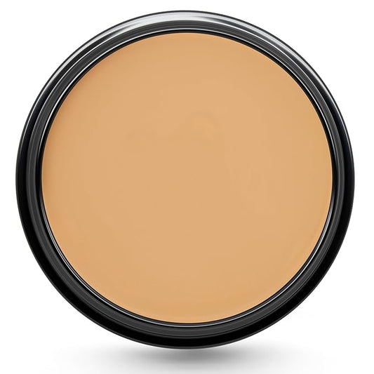 Graftobian HD Glamour Crème Foundation 1/2oz, Weightless Full Coverage Makeup, 65 Inclusive Shades, For All Skin Types, Natural or Full-Glam Looks, For Professionals and Beginners (Cappuccino)-VivaGrace Women