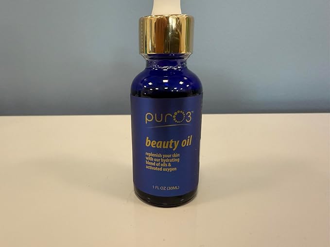 PurO3 Beauty Oil – Vegan Hydrating Face Oil with Activated Oxygen – Natural Skin Care for Radiant and Smooth Skin, 30 ml-VivaGrace Women