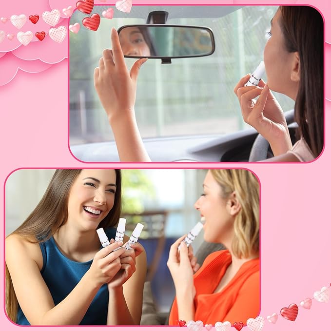 24 Pack Dance Theme Ballet Lip Balms Bulk Moisturizing Lip Balms Back To School Gift Ballet Gifts Lip Balm Christmas Thanksgiving Day Dance Party Thanks Gift for Dancer Girl Woman-VivaGrace Women