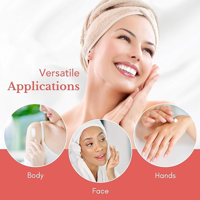 THERAPLEX Hydrolotion - Daily Skin and Body Moisturizer, No Parabens Or Preservatives, Noncomedogenic, and Hypoallergenic, Fragrance-Free, Dermatologist Recommended 3 Pack-VivaGrace Women