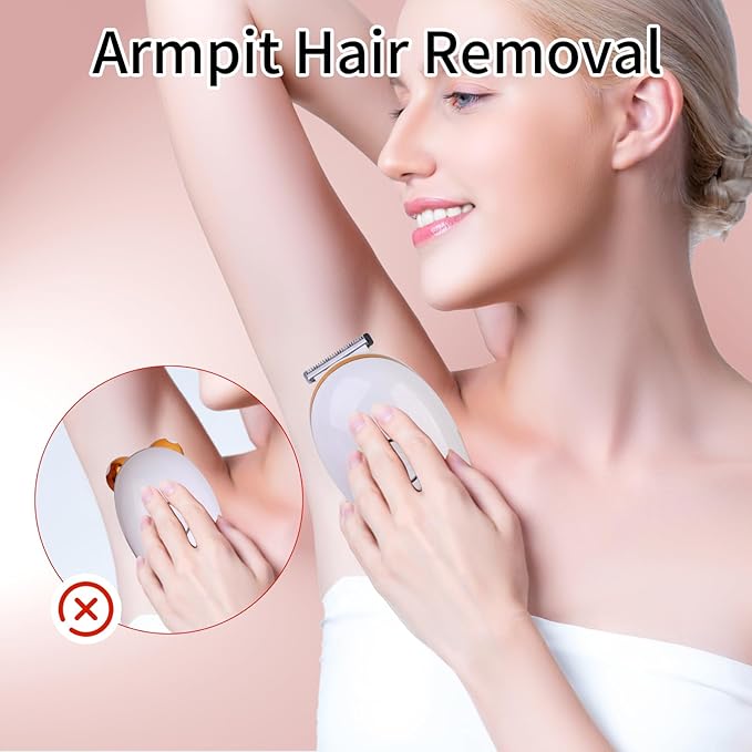 Electric Razors for Women, 5 in 1 Painless Rechargeable Dusk Shaver Womens, Women's Shavers Everything, Lady Leg/Bikini/Face Hair Removal Products, Female Wet Dry Shaving Machine-VivaGrace Women