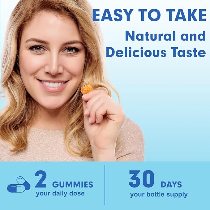 Postpartum Hair Loss Vitamin, Vegan Gummies with Biotin, Collagen, & Folate, Postpartum Hair Loss Products for Less Shedding, Thicker Hair, Stronger Hair, Breastfeeding-Friendly, 60 Gummies-VivaGrace Women