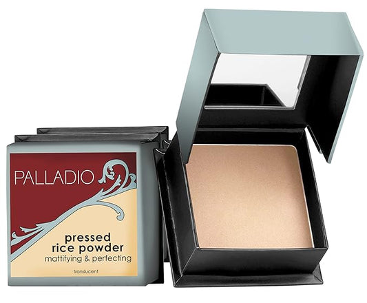 Palladio, Pressed Rice Powder, Natural, 0.26 Ounce-VivaGrace Women