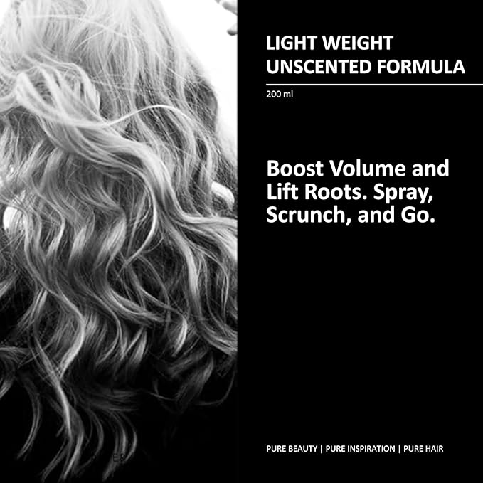 pH PURE HAIR Sea Salt Spray for Beach Waves - Volumizing Hair Spray for All Hair Types - Lightweight Unscented Formula for Textured Wavy Hair - Perfect for Curly, Wavy & Straight Hair - 6.76 Oz-VivaGrace Women