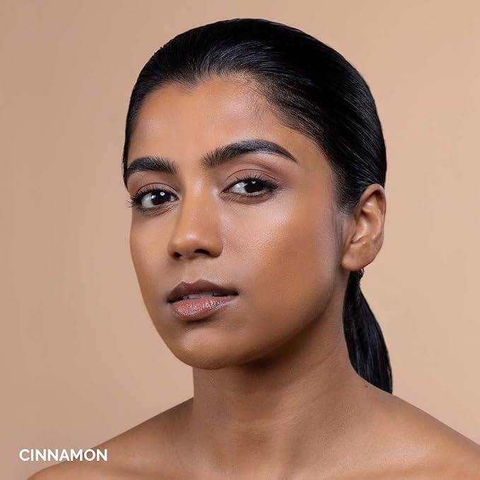 OFIR Skin Satin Medium Coverage Foundation | Buildable, Non-Creasing Finish | Vegan, Cruelty-Free, Paraben-Free Makeup | Blue Light Protection | 1 FL OZ (Cinnamon - Medium Deep Cool)-VivaGrace Women