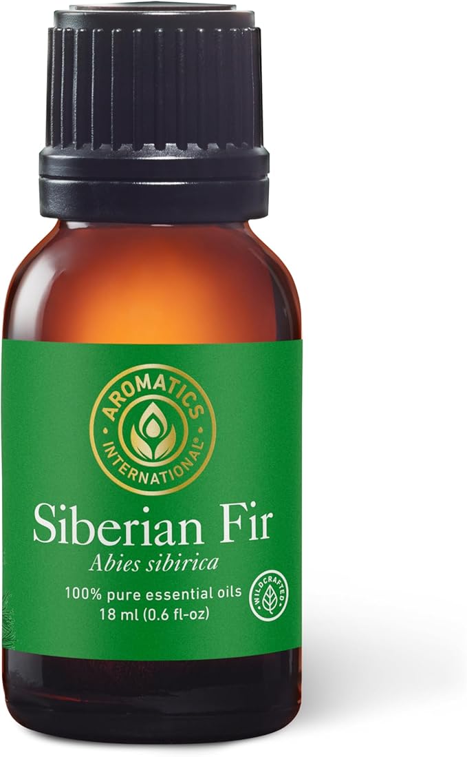 Aromatics International Premium Organic Siberian Fir Essential Oil 18ml | 100% Pure Essential Oil for Diffusion & Aromatherapy-VivaGrace Women