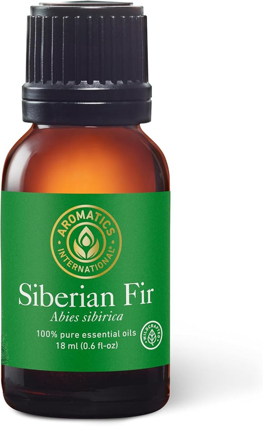 Aromatics International Premium Organic Siberian Fir Essential Oil 18ml | 100% Pure Essential Oil for Diffusion & Aromatherapy-VivaGrace Women