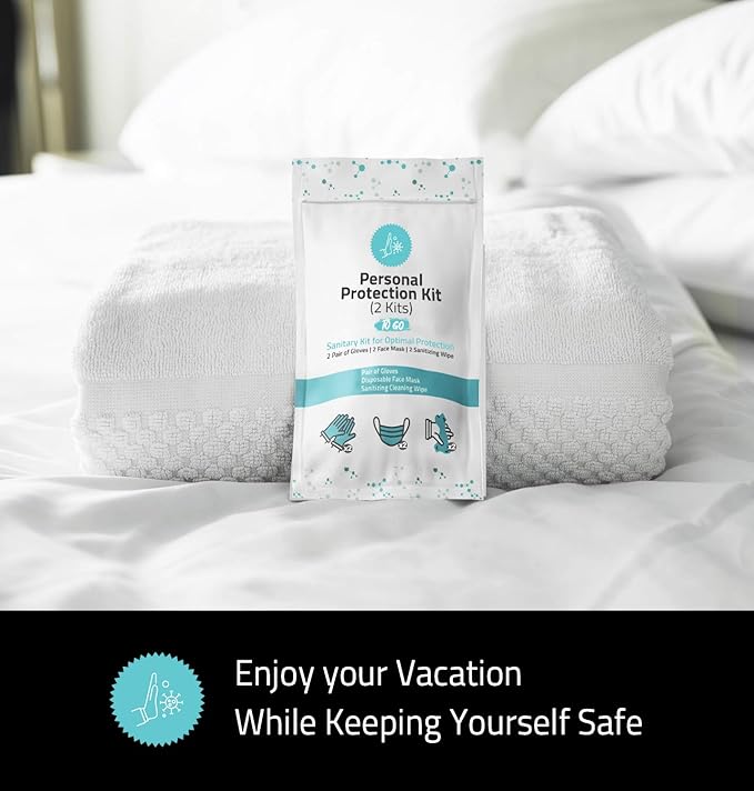 All-in-One Personal Protection Kits for TWO PEOPLE - 10 PACK-VivaGrace Women