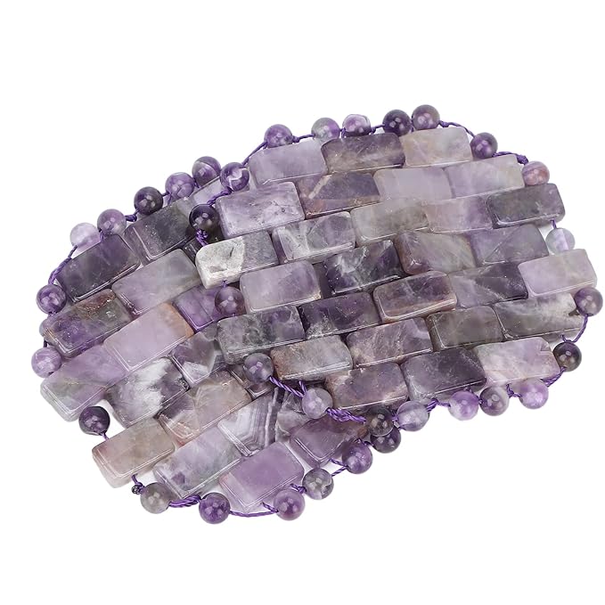 Jade Eye Mask, Amethyst Eye Pack Wrinkle Puff Elimination Dark Circles Fading Quartz Stone Eye Patch Jadestone Eye Massager Relieve Eye Fatigue-VivaGrace Women