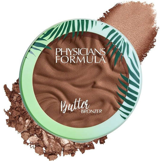 Physicians Formula Murumuru Butter Bronzer, Moisturizing, Nourishing Murumuru Butter for Silky Glow, Dermatologist Tested, Hypoallergenic, Vegan & Cruelty-Free - Endless Summer-VivaGrace Women