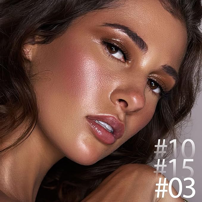 3 Pcs NEUTRAL Contour Stick Set,Cream Blush & Highlighter Bronzer Pen,Long Lasting & Smooth Natural Face Contouring Illuminator,Professional Makeup Kit for All Skin-VivaGrace Women